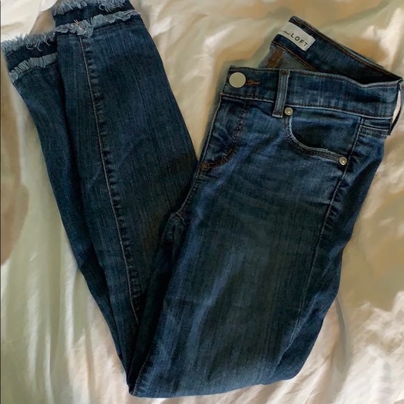 The loft skinny jeans with fray hem - Picture 2 of 4